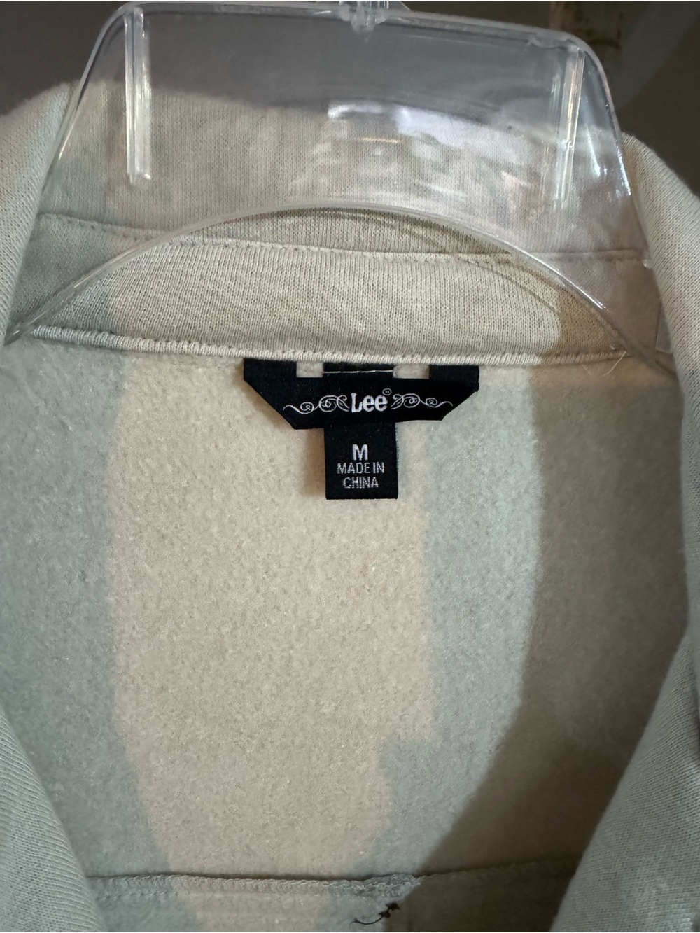 Lee Cream Double-Breasted Trench Coat - Picture 2 of 4